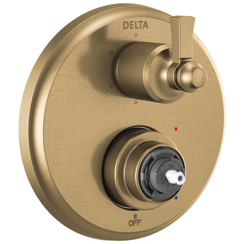 Delta Dorval™ Traditional 2-Handle Monitor 14 Series Valve Trim with 6 Setting Diverter