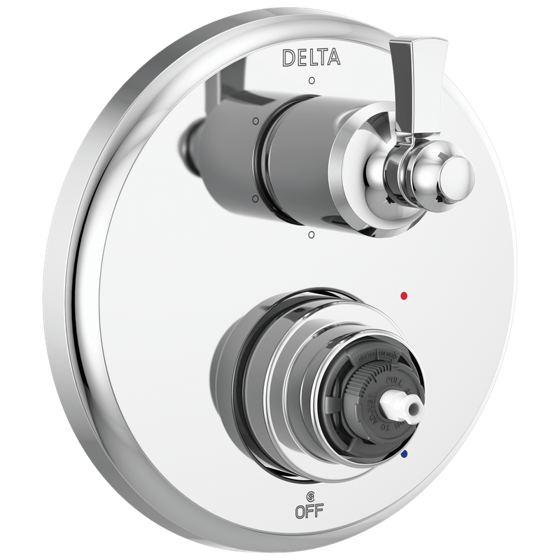 Delta Dorval™ Traditional 2-Handle Monitor 14 Series Valve Trim with 6 Setting Diverter