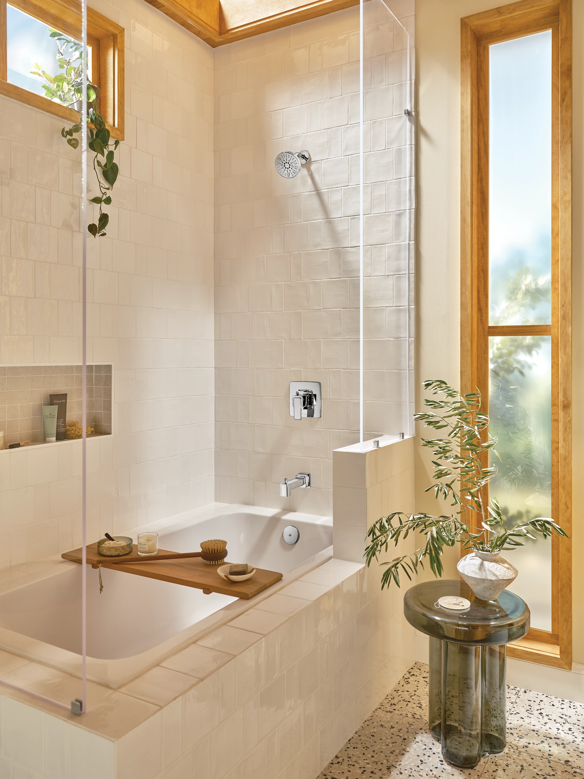 Moen T2583EP Iver Chrome Posi-Temp(R) tub/shower