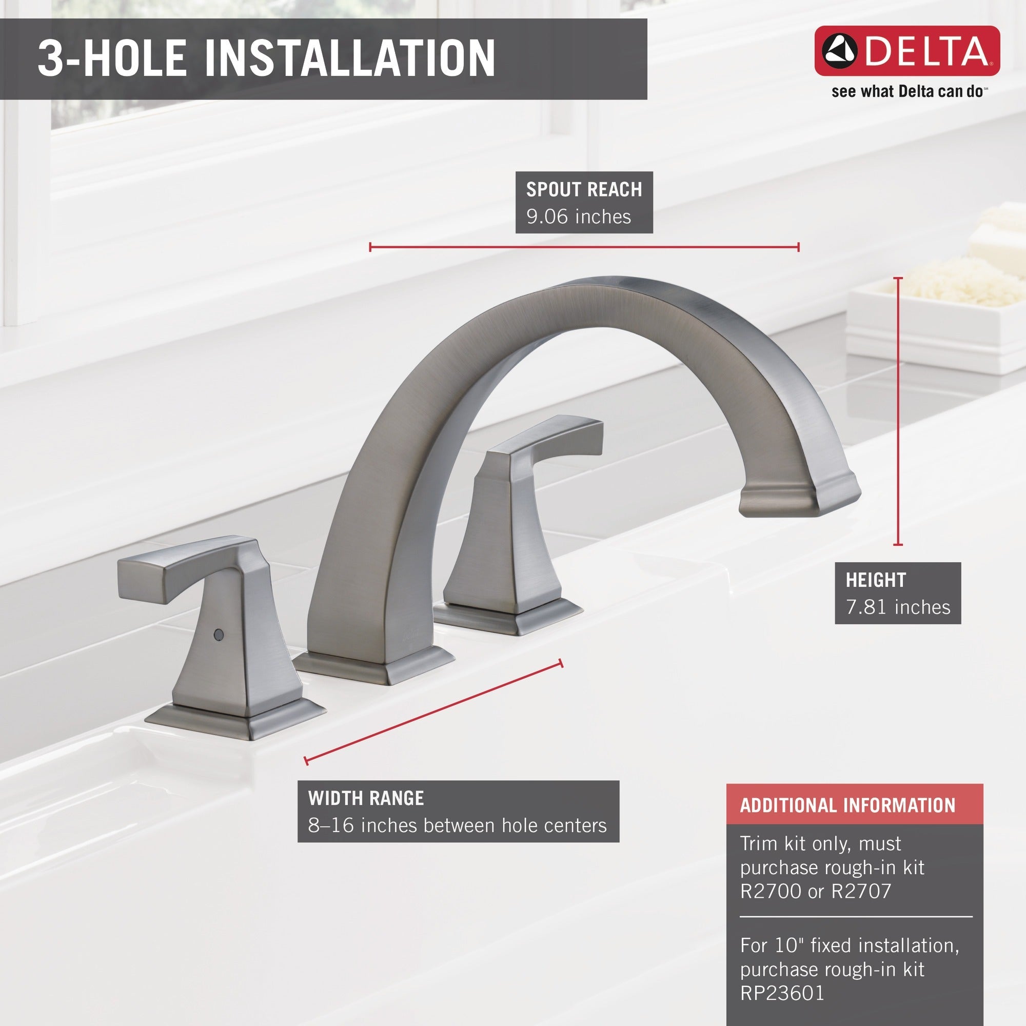 Delta Dryden™ Roman Tub Trim