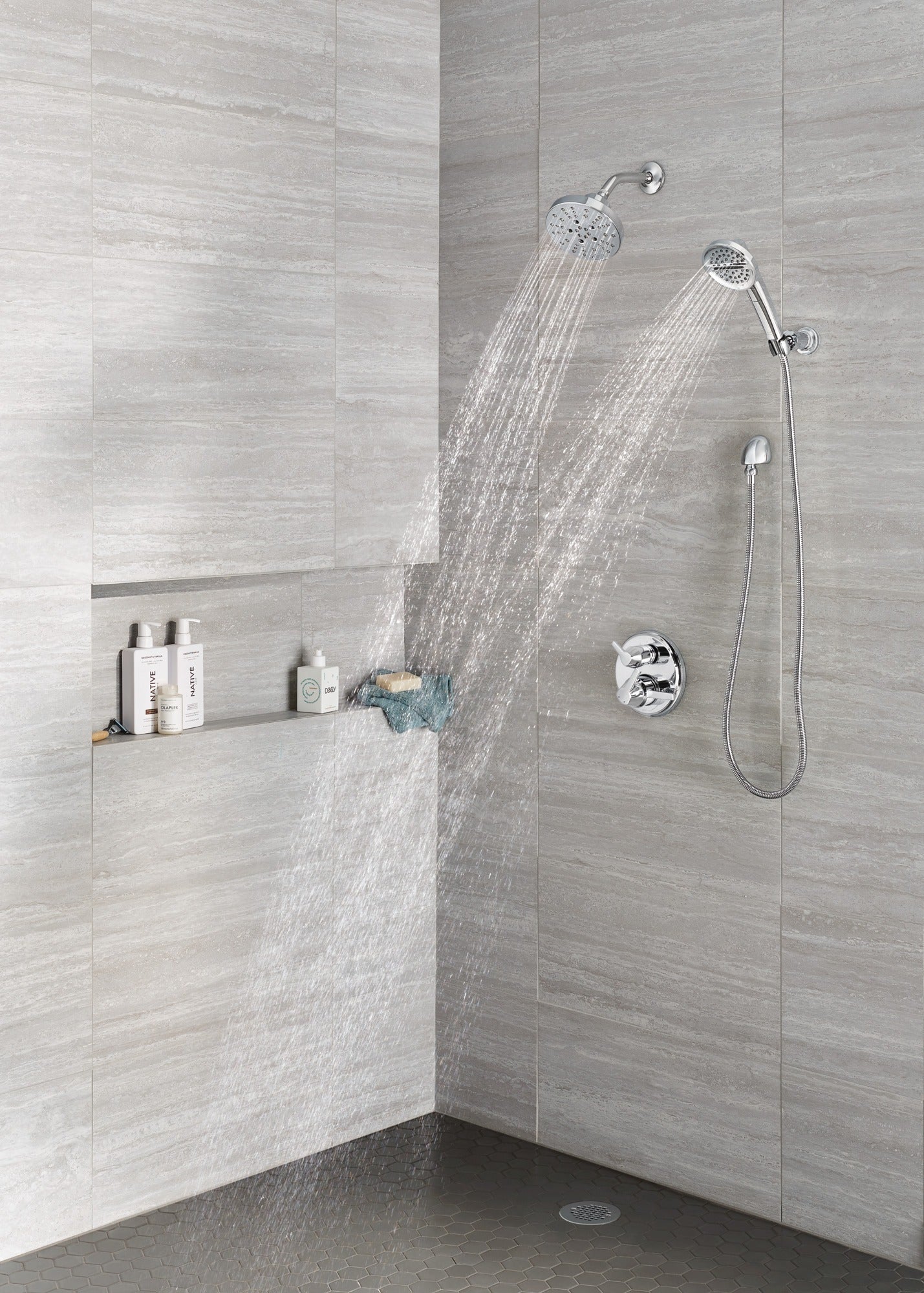 Delta Universal Showering Components 3-Setting Wall Mount Handshower