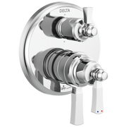 Delta Dorval™ Traditional 2-Handle Monitor 17 Series Valve Trim with 6 Setting Diverter