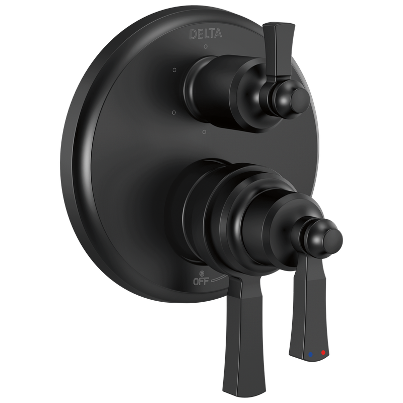 Delta Dorval™ Traditional 2-Handle Monitor 17 Series Valve Trim with 6 Setting Diverter