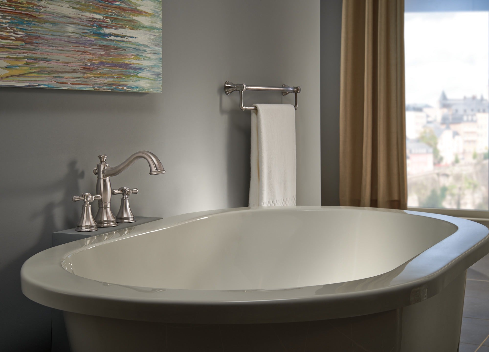 Delta Cassidy® Roman Tub Trim - Less Handles