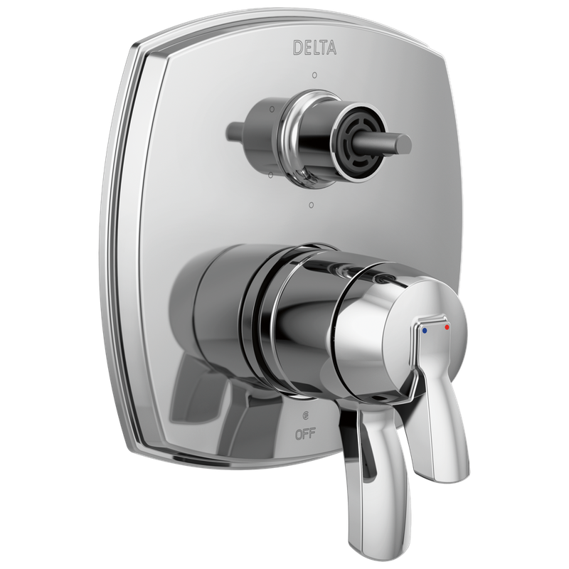 Delta Stryke® 17 Series Integrated Diverter Trim with Six Function Diverter Less Diverter Handle
