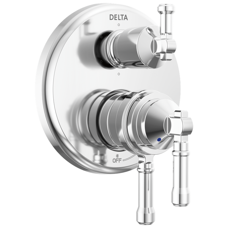 Delta Broderick® 17 Series Integrated Diverter Trim 6-Setting