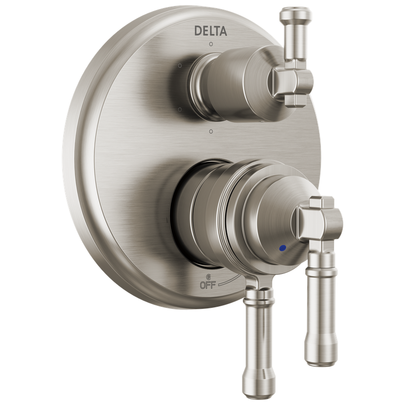 Delta Broderick® 17 Series Integrated Diverter Trim 6-Setting