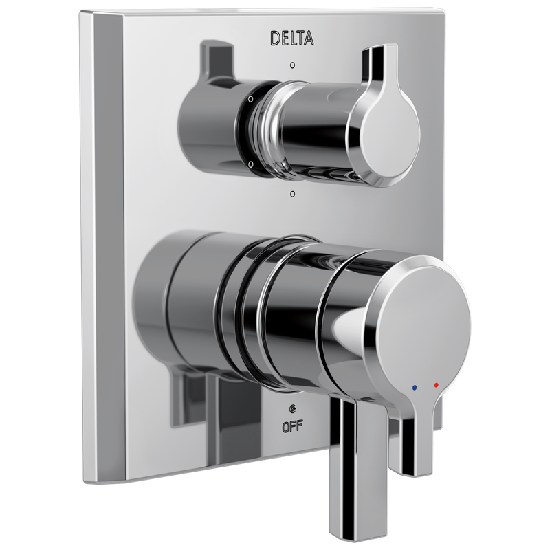 Delta Pivotal® 2-Handle Monitor® 17 Series Valve Trim with 6-Setting Diverter