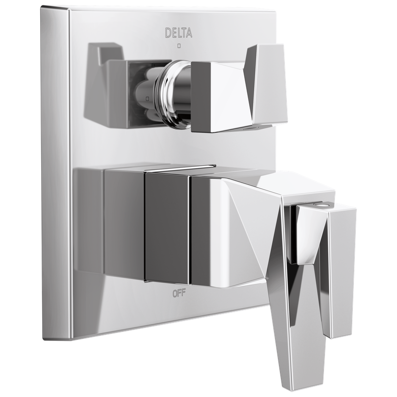 Delta Trillian™ Two-Handle Monitor 17T Series Valve Trim with 3-Setting Diverter
