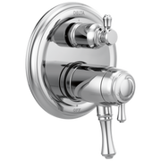 Delta Cassidy® Traditional 2-Handle TempAssure® 17T Series Valve Trim with 3-Setting Integrated Diverter