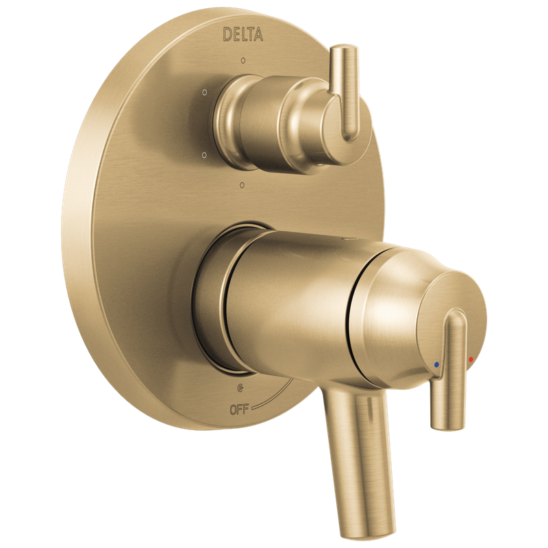 Delta Trinsic® Contemporary TempAssure® 17T Series Valve Trim with 6-Setting Integrated Diverter