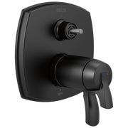 Delta Stryke® 17 Thermostatic Integrated Diverter Trim with Six Function Diverter Less Diverter Handle