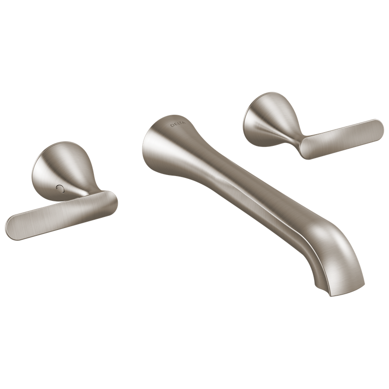 Delta Bonacci™ Two Handle Wall Mount Bathroom Faucet