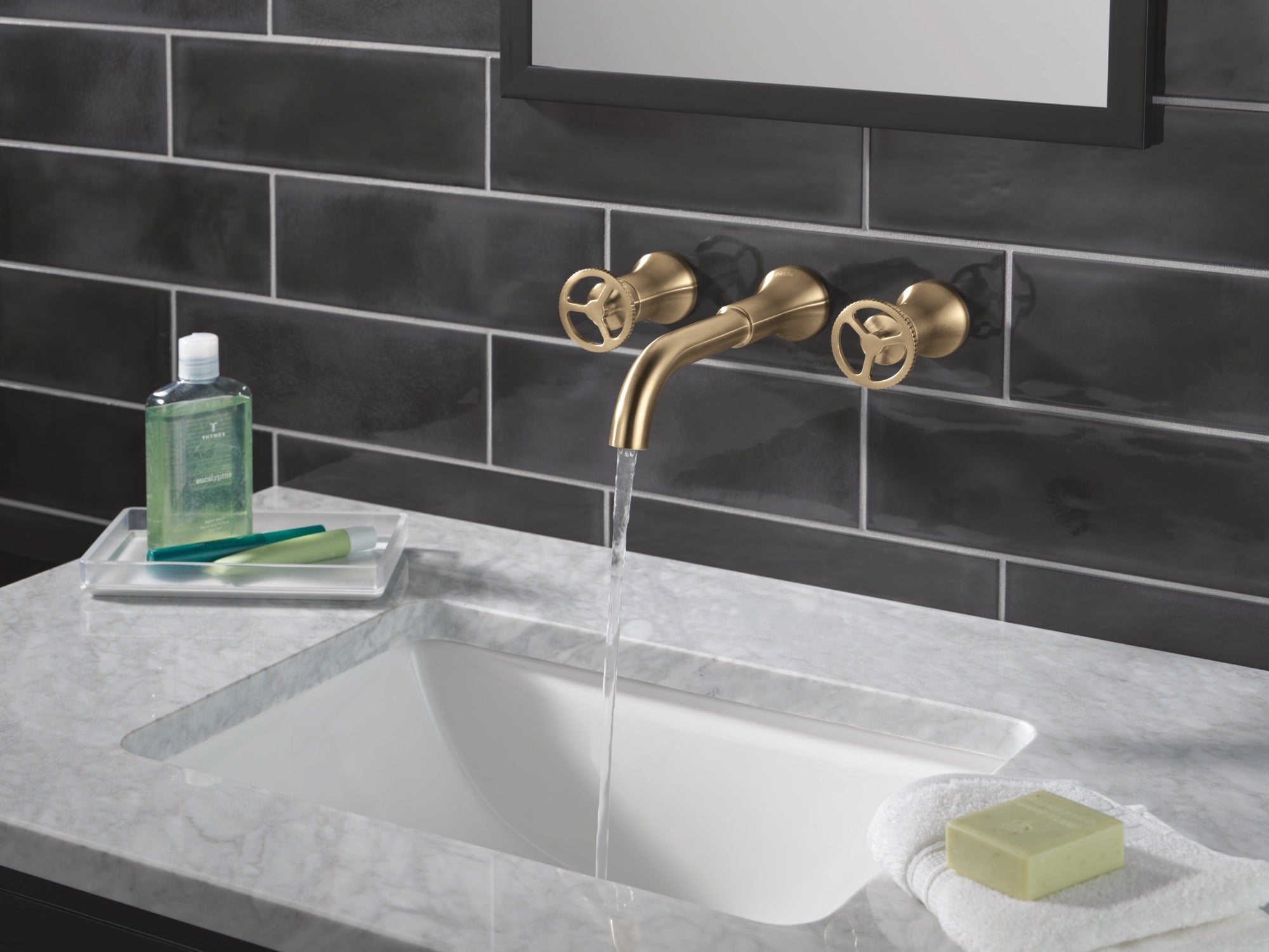 Delta Trinsic® Wheel Handle - Wall Mount Lav