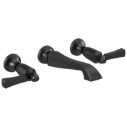 Delta Dorval™ Two Handle Wall Mount Bathroom Faucet Trim Only