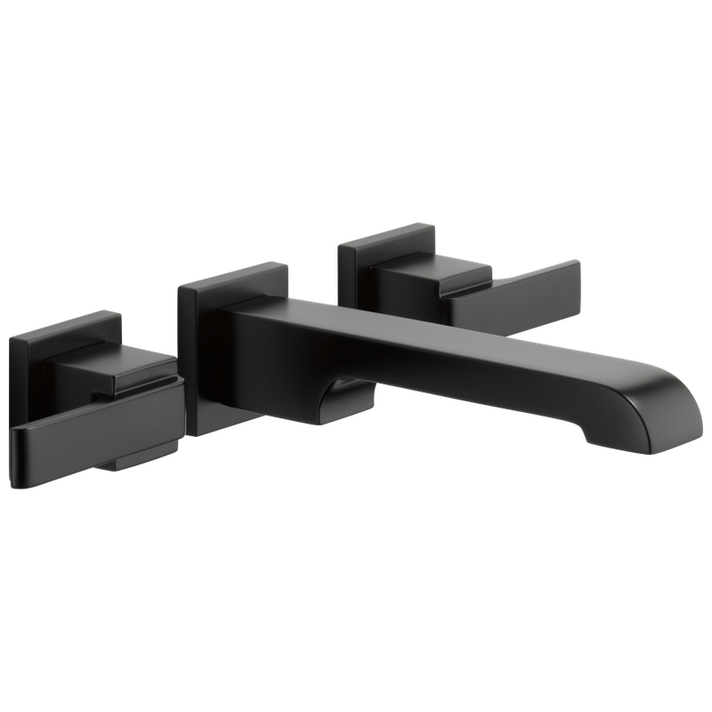 Delta Ara® Two Handle Wall Mount Bathroom Faucet Trim