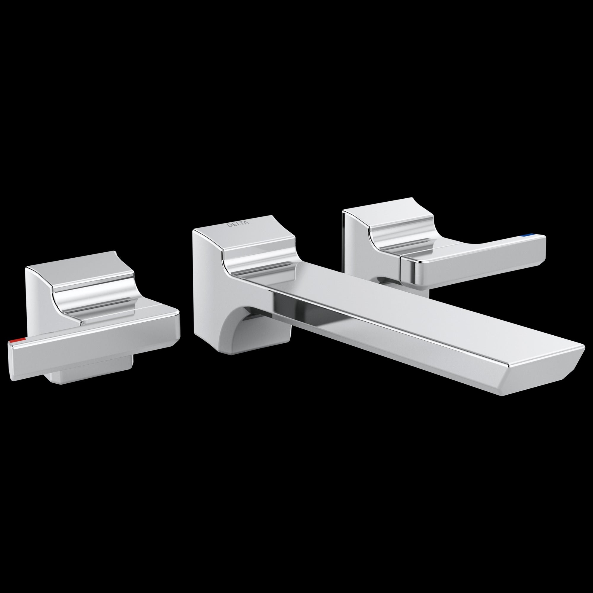 Delta Pivotal® Two Handle Wall Mount Bathroom Faucet Trim