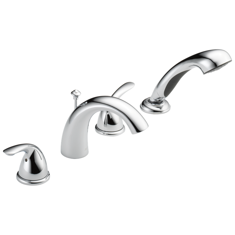 Delta Classic Roman Tub with Hand Shower Trim