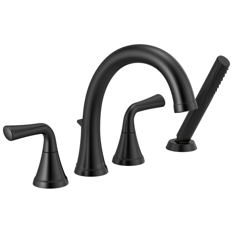 Delta Kayra® Roman Tub Trim with Hand Shower