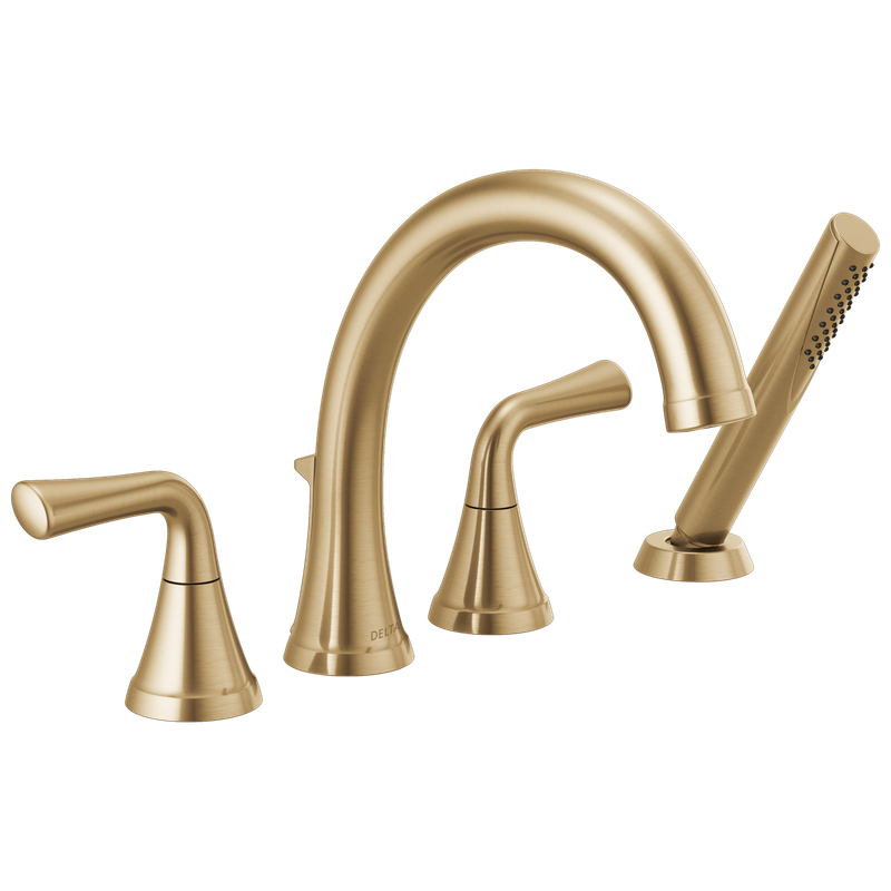 Delta Kayra® Roman Tub Trim with Hand Shower