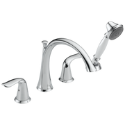 Delta Lahara® Roman Tub with Handshower Trim