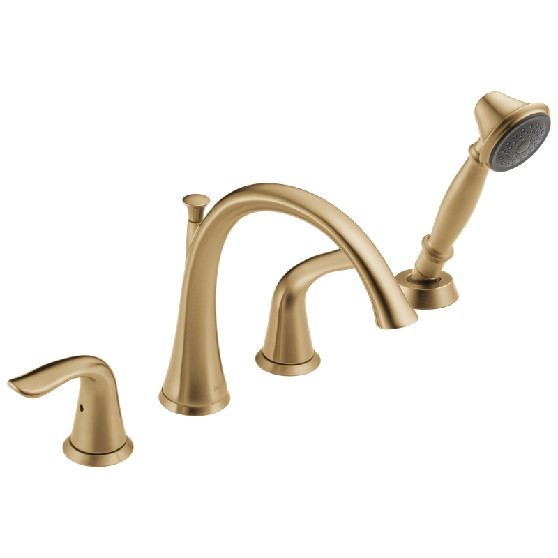 Delta Lahara® Roman Tub with Handshower Trim