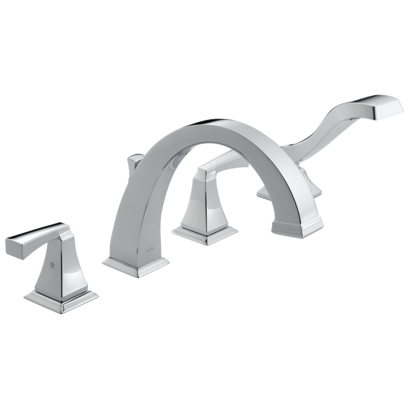 Delta Dryden™ Roman Tub with Hand Shower Trim