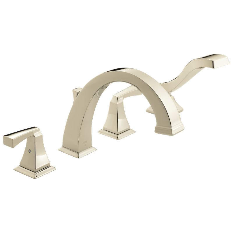 Delta Dryden™ Roman Tub with Hand Shower Trim