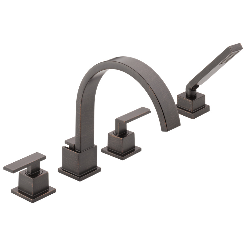 Delta Vero® Roman Tub Trim with Hand Shower