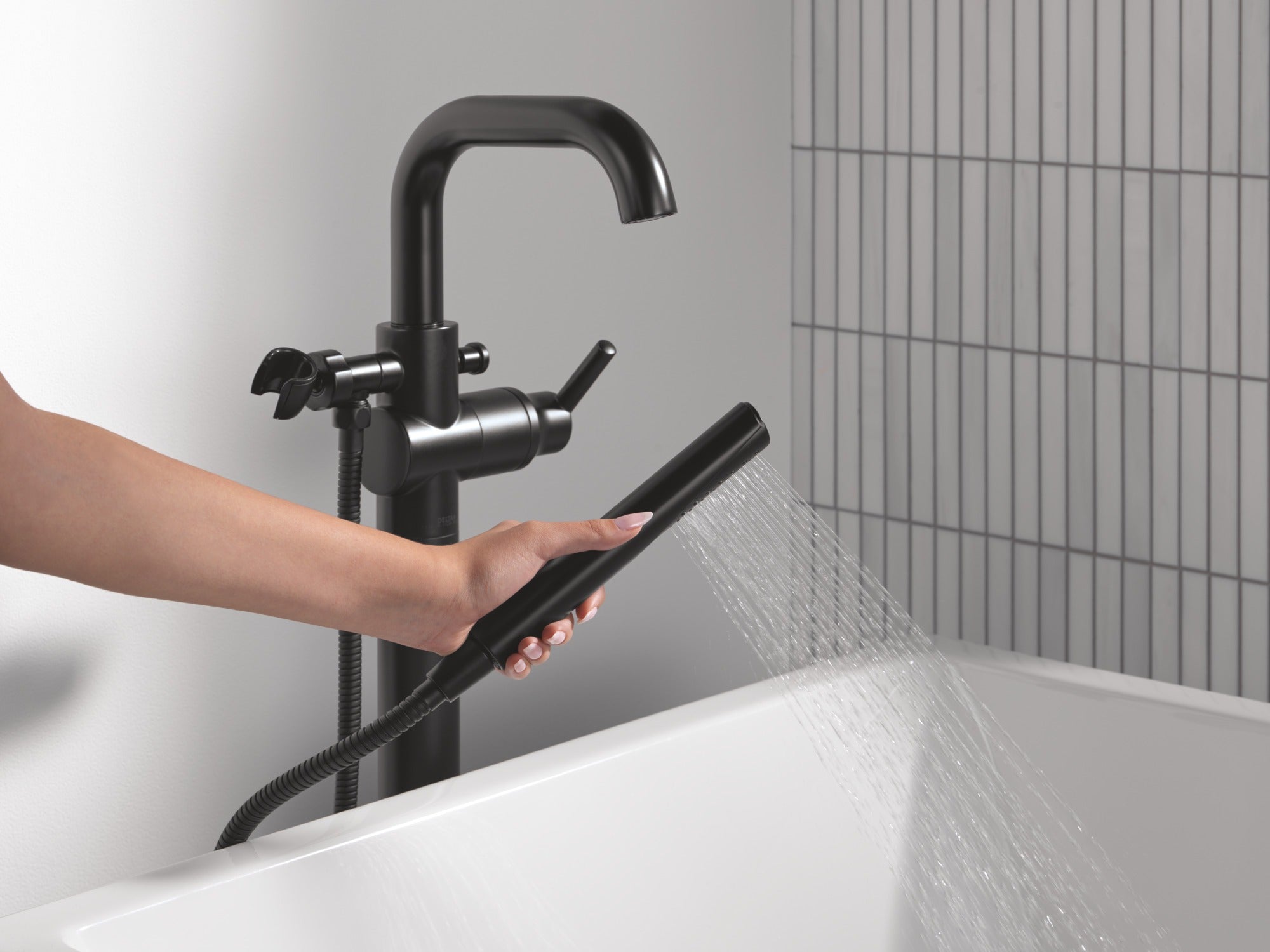 Delta Trinsic® Floor Mount Tub Filler