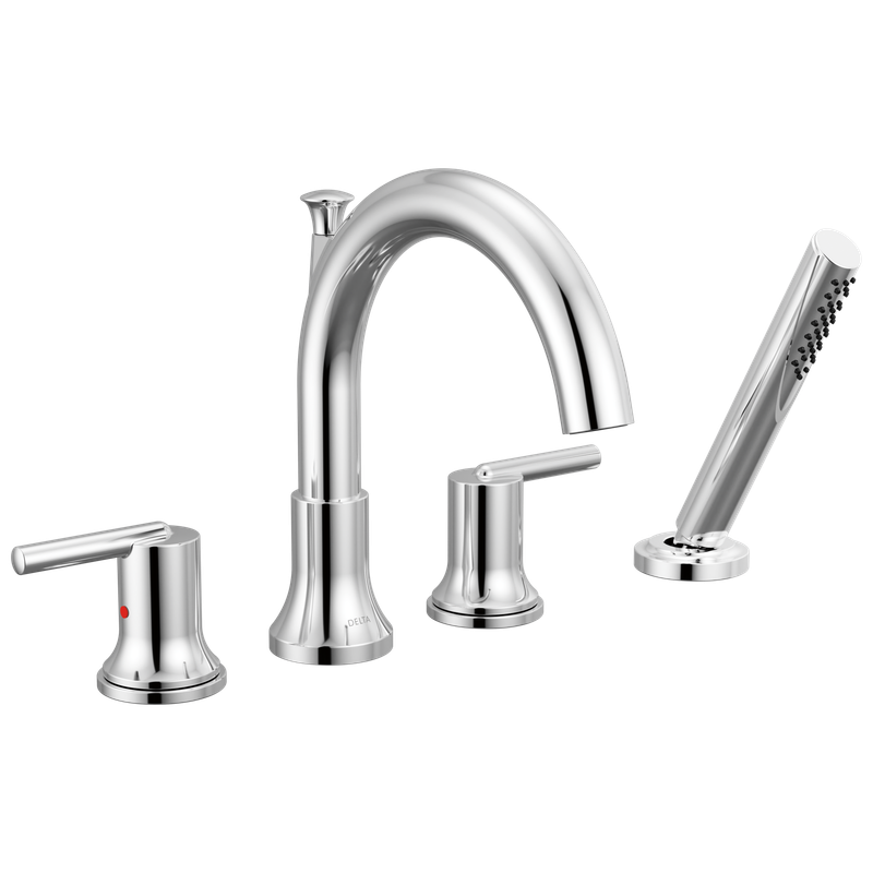 Delta Trinsic® Roman Tub with Hand Shower Trim