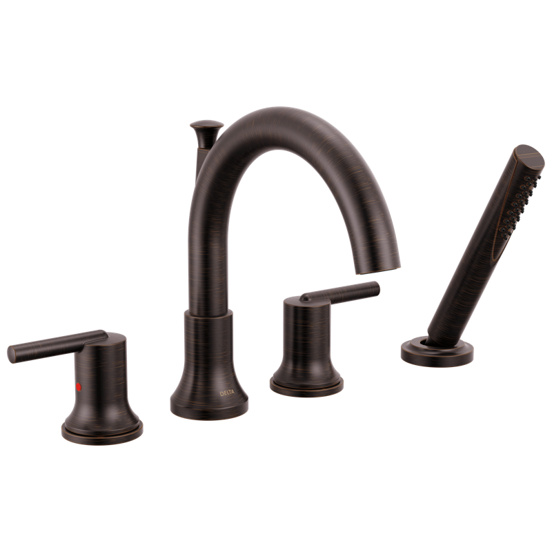 Delta Trinsic® Roman Tub with Hand Shower Trim