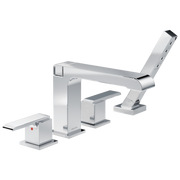 Delta Ara® Roman Tub with Hand Shower Trim