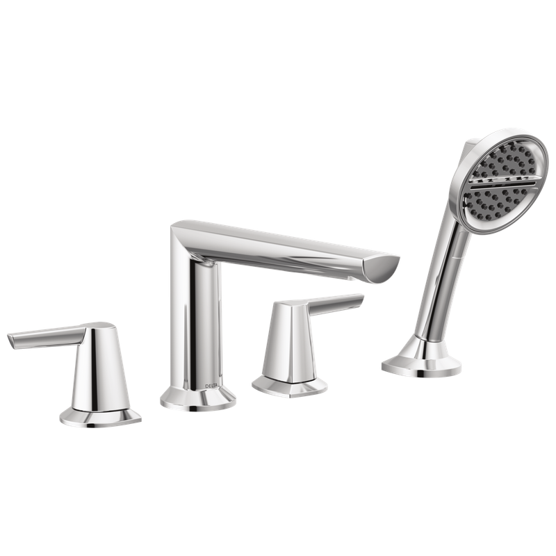 Delta Galeon™ 4-Hole Roman Tub Trim with Hand Shower