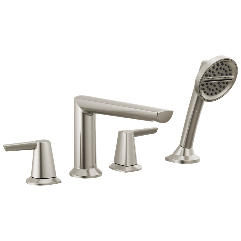 Delta Galeon™ 4-Hole Roman Tub Trim with Hand Shower