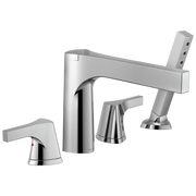 Delta Zura® Roman Tub with Hand Shower Trim
