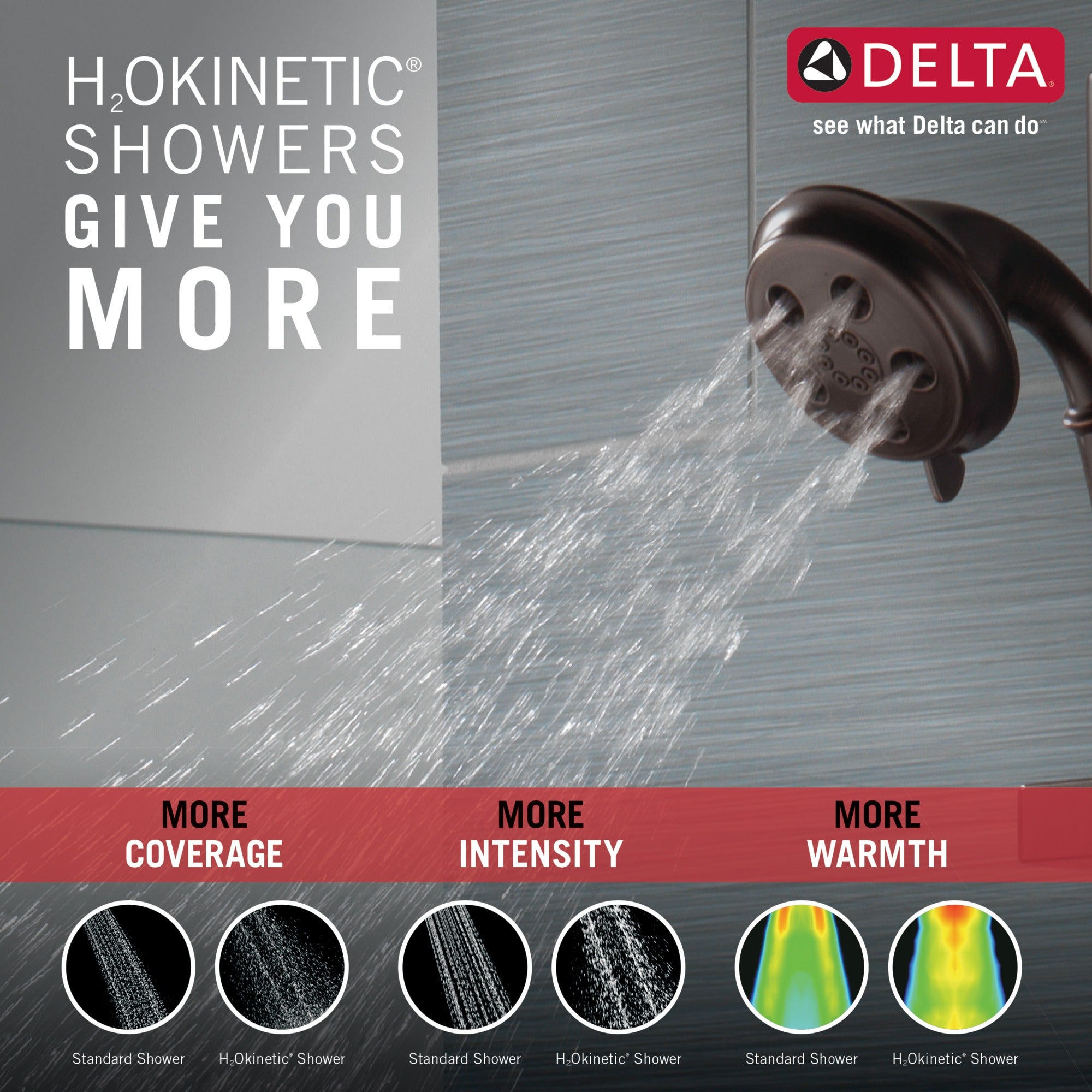 Delta Cassidy® Single Handle Floor Mount Tub Filler Trim with Hand Shower - Less Handle