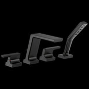 Delta Pivotal® Roman Tub with Hand Shower Trim