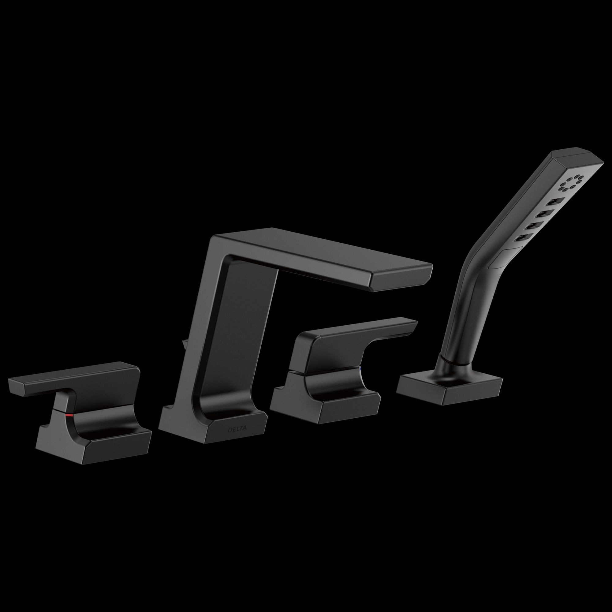 Delta Pivotal® Roman Tub with Hand Shower Trim