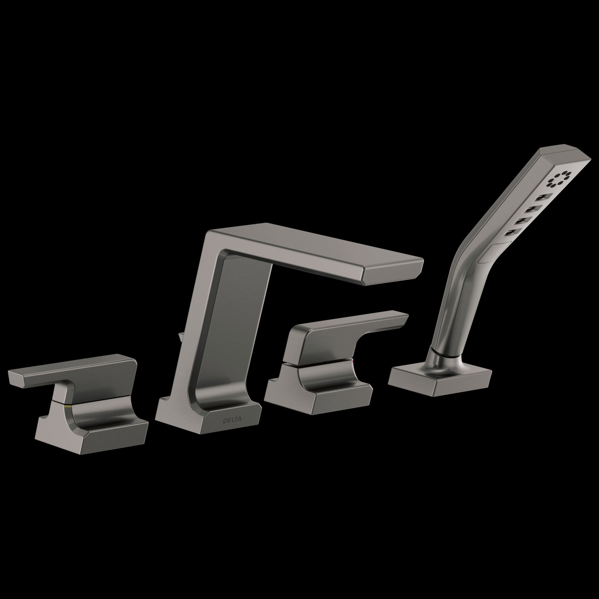 Delta Pivotal® Roman Tub with Hand Shower Trim