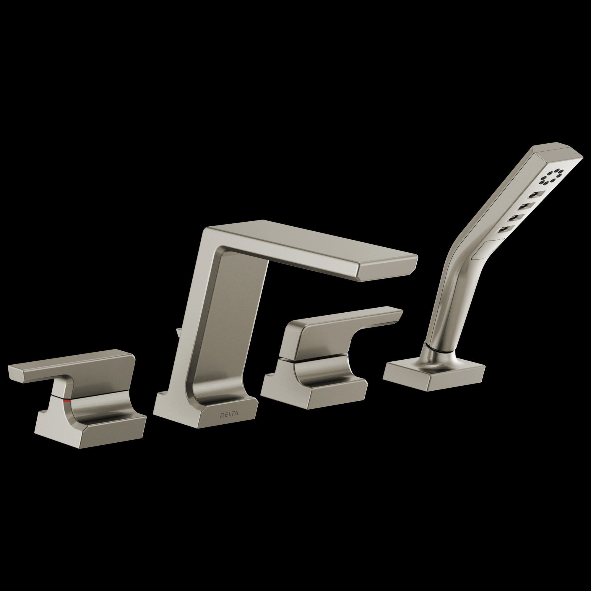 Delta Pivotal® Roman Tub with Hand Shower Trim