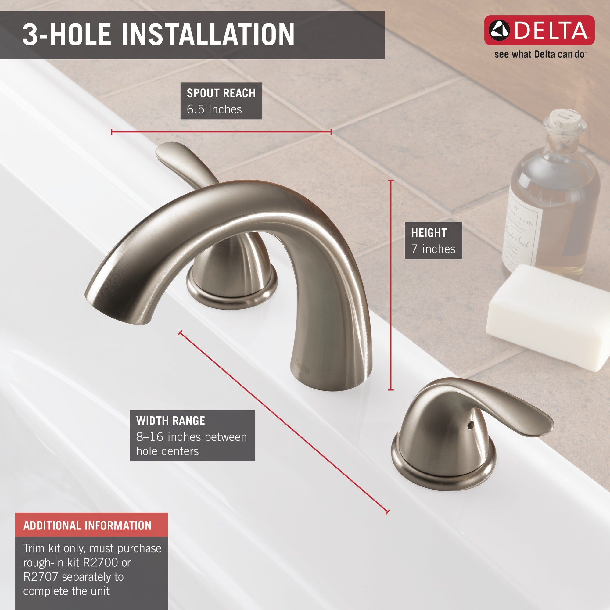 Delta Classic Garden Tub Trim