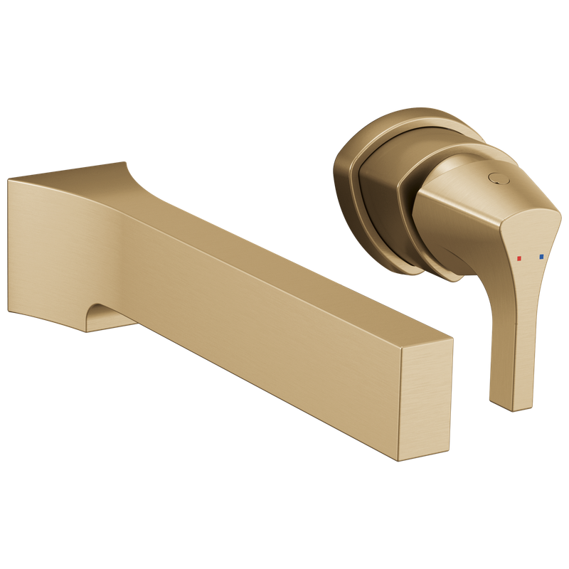 Delta Zura® Single Handle Wall Mount Bathroom Faucet Trim