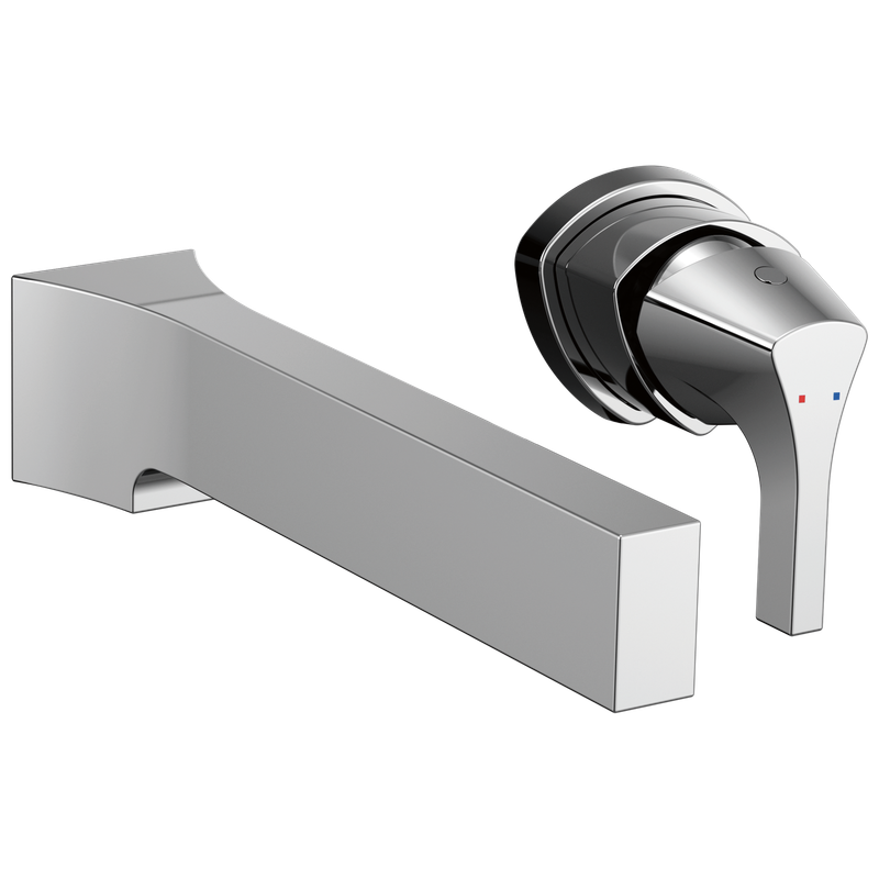 Delta Zura® Single Handle Wall Mount Bathroom Faucet Trim