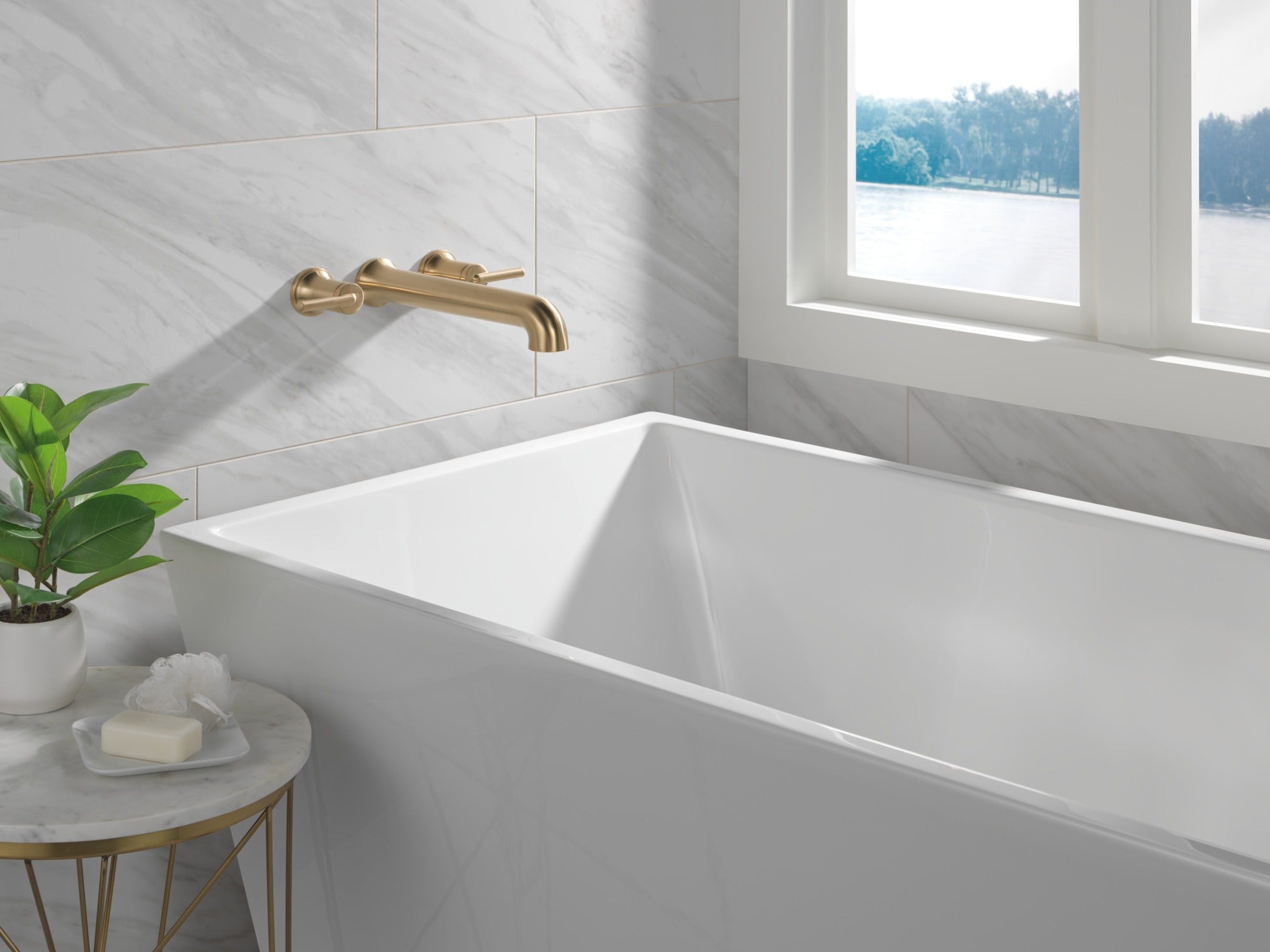 Delta Trinsic® Wall Mounted Tub Filler