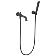 Delta Broderick® Wall Mount Tub Filler Trim with Hand Shower - Less Handles