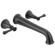 Delta Cassidy® Two Handle Wall Mount Tub Filler Trim
