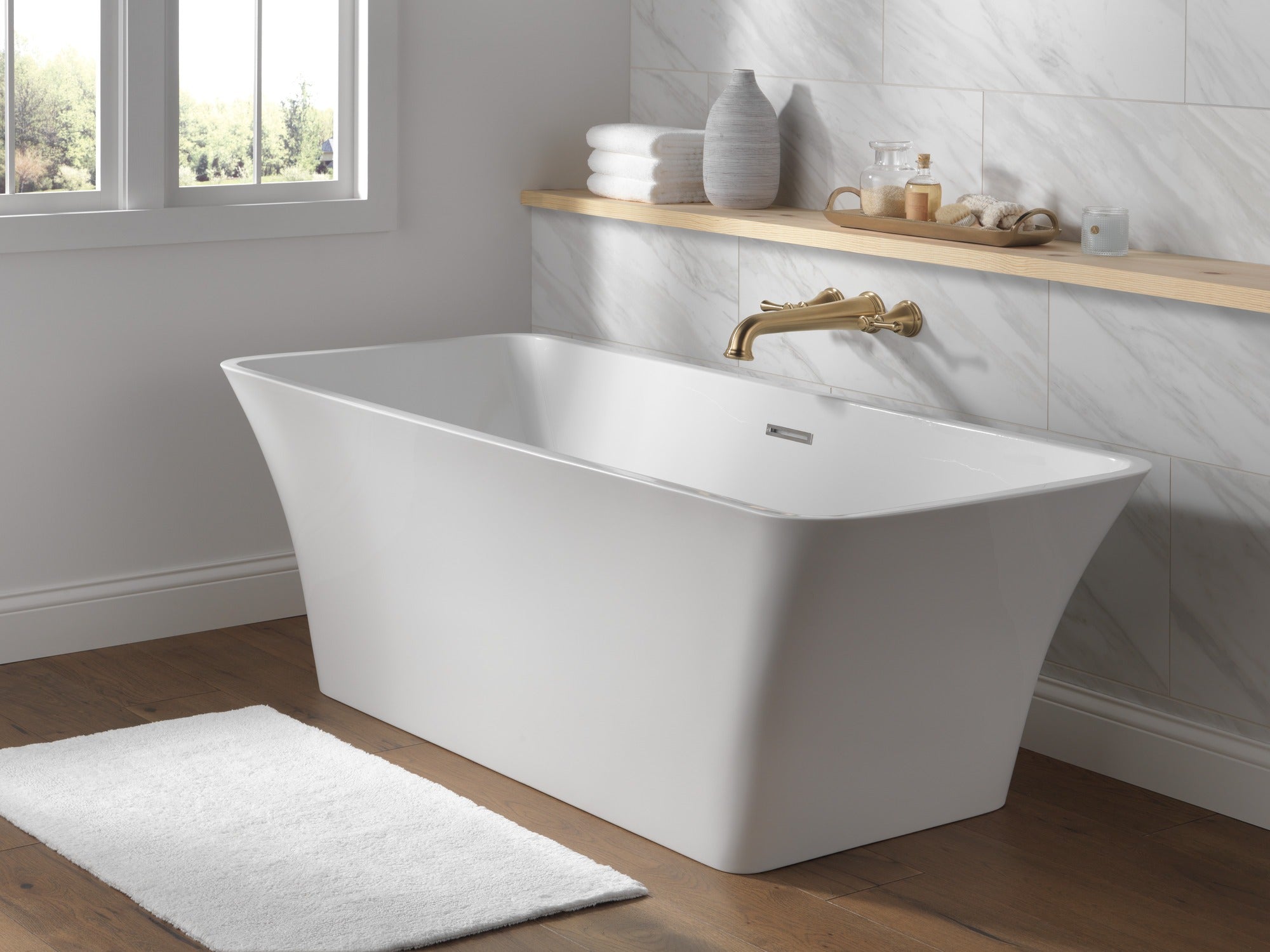 Delta Cassidy® Wall Mounted Tub Filler