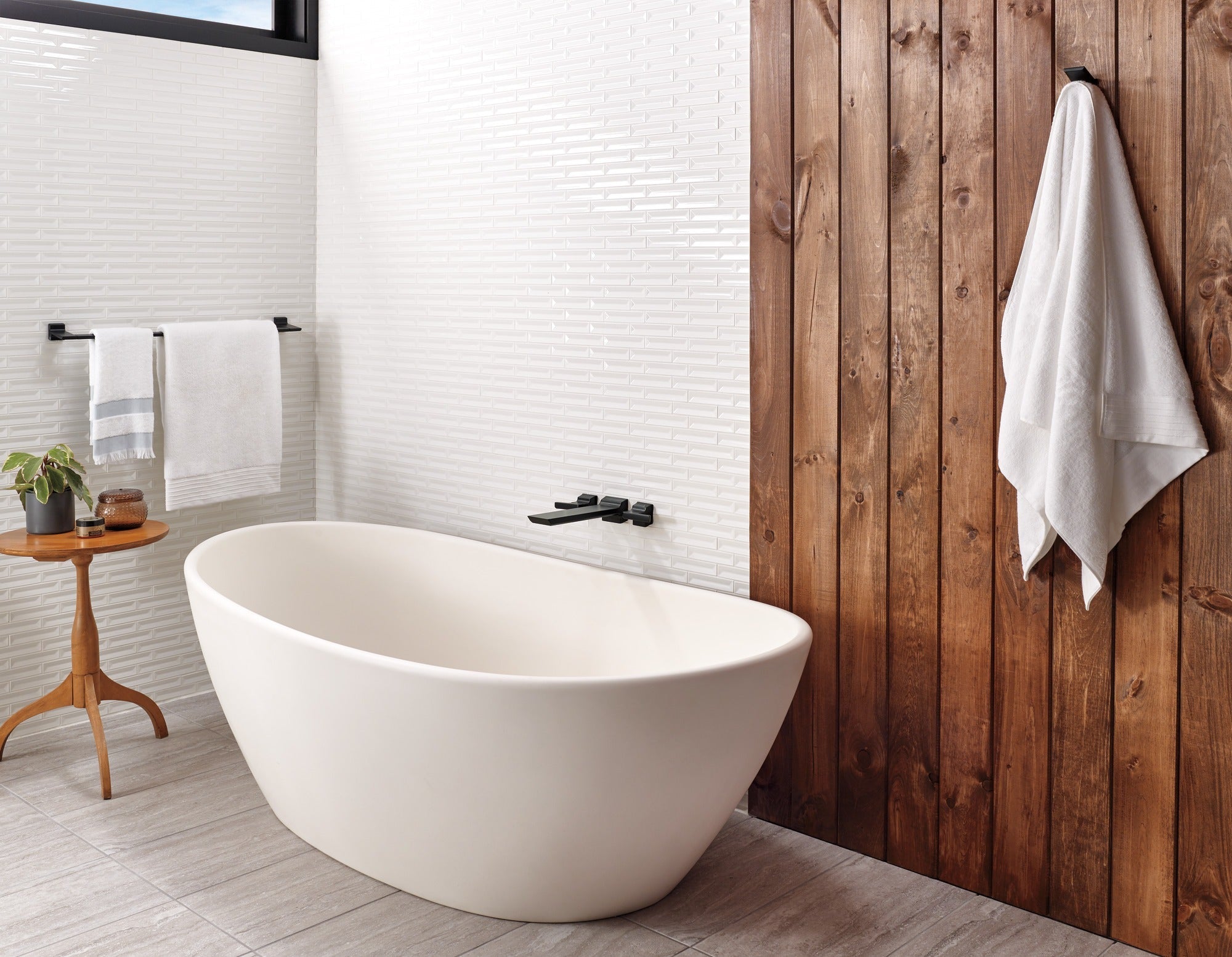 Delta Pivotal® Two Handle Wall Mounted Tub Filler