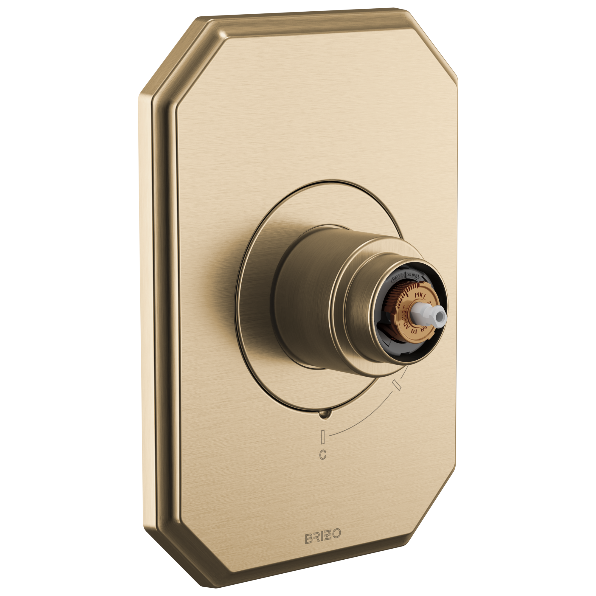Brizo Beauclere™ Pressure Balance Valve Only Trim - Less Handle